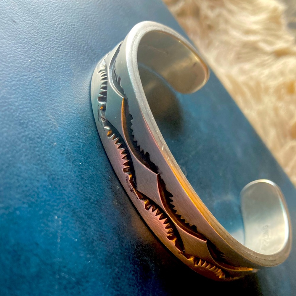 Emerson (Bill) sterling silver Navajo bracelet